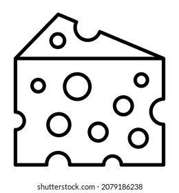 Cheese icon vector image. Can also be used for web apps, mobile apps and print media.
