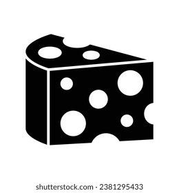 Cheese icon vector on trendy design