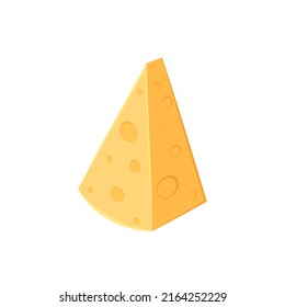 Cheese icon vector. Cheese on white background. logo design.