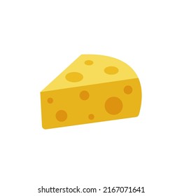 Cheese icon vector. Cheese on white background. logo design.