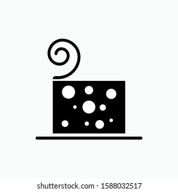 Cheese Icon - Vector, Sign and Symbol for Design, Presentation, Website or Apps Elements.
