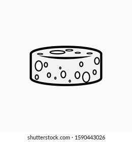 Cheese Icon - Vector, Sign and Symbol for Design, Presentation, Website or Apps Elements.