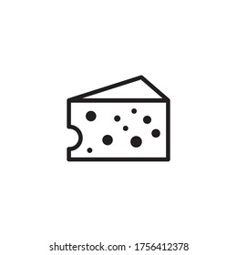 cheese icon vector sign symbol isolated