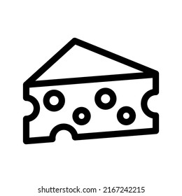 Cheese Icon Vector Symbol Design Illustration