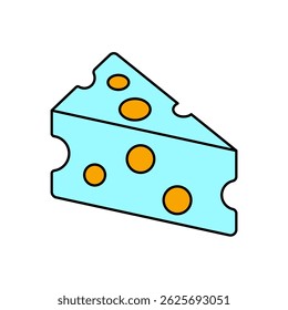 cheese icons  symbol vector elements for infographic web