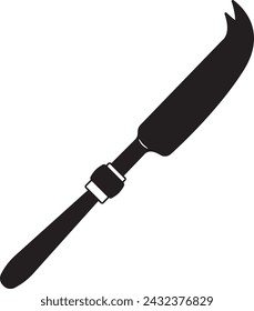 Cheese Knife - Kitchen Knife Illustration in Vector