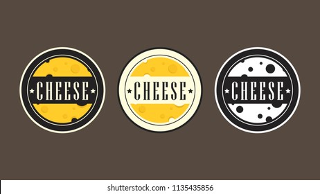 Cheese logo design. symbol. logo design.