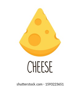 Cheese logo design. symbol. Cheese on white background.