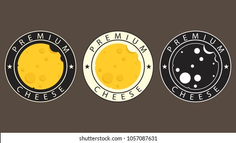 Cheese logo design. cheese vector. logo design. symbol vector.