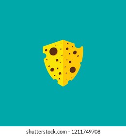 Cheese Logo Design. Cheese Logo Vector Template