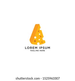 Cheese Logo Icon Design Template Vector Illustrator