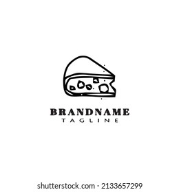 cheese logo icon design template modern vector illustration