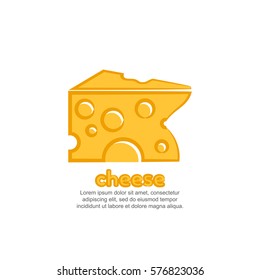 Cheese logo template