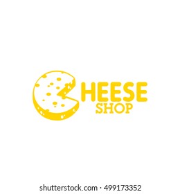 Cheese logo. Vector