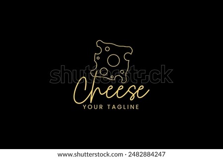 cheese logo vector icon illustration