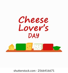 Cheese Lover's Day of illustration