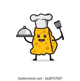cheese mascot character vector design