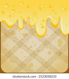 Cheese on bread. Toast vector . Wallpapers. Background. Cheese stretch.	
