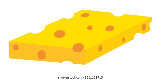 Cheese. Parmesan, mozzarella, gouda, cheddar, gruyere, emmental, maasdam, beaufort, edam. Tasty, fatty, healthy food, proper nutrition, snack, protein, carbohydrates, toast, sandwich. Vector