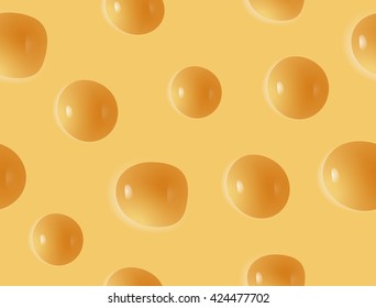 Cheese pattern, vector illustration