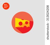 Cheese piece icon