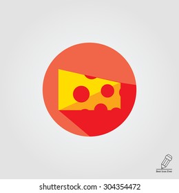 Cheese piece icon
