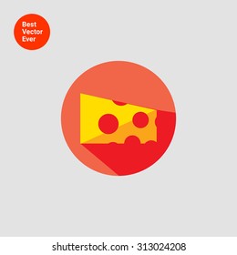 Cheese piece icon