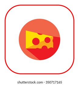 Cheese piece icon