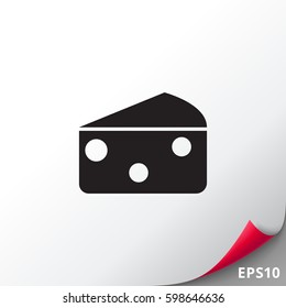 Cheese piece icon