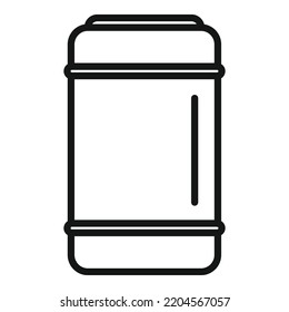 Cheese production tank icon outline vector. Food factory. Dairy process