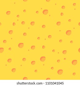 Cheese seamless pattern background, vector illustration
