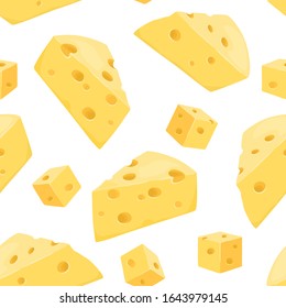 Cheese seamless pattern 