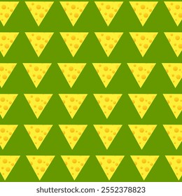 cheese seamless pattern. Seamless vector pattern with cheese slices. seamless vector background of cheese