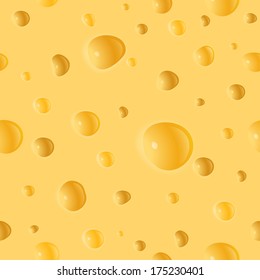 cheese seamless vector background illustration