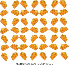 cheese set cheese pattern vector illustration. Good for banner, poster, greeting card, party card, invitation, template, advertising, campaign, and social media.