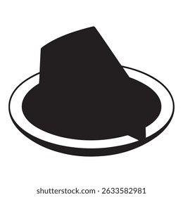 Cheese silhouette vector icon flat illustration design.