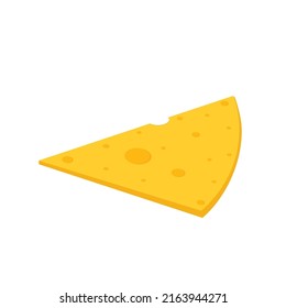 rebanada de queso para el diseño de alimentos