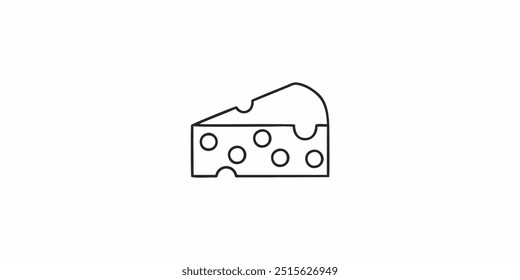 cheese slice outline design for kids printable coloring book