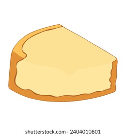 ilustración suave de queso rebanado