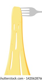 Cheese stretch vector. wallpaper. free space for text. copy space. background.
fork vector.