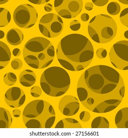 Cheese styled abstract vector pattern
