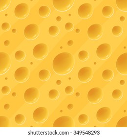 Cheese Surface Seamless Vector Pattern. Great for backgrounds, wallpapers, games and other design projects.