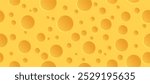 cheese texture seamless pattern vector graphic illustration background with holes yellow flat design cartoon element design