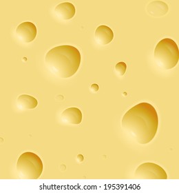 Cheese texture. Vector cheese background