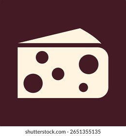Cheese trendy useful important vector Illustration design elegant colorful background.eps