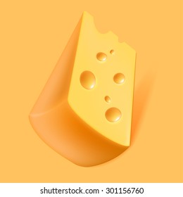 Cheese vector