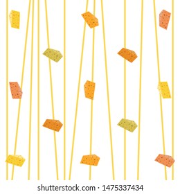 Cheese vector, appetizing cheese background, dairy product.