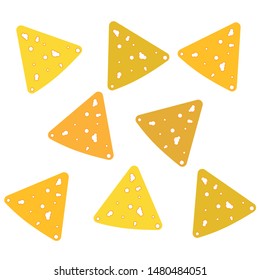 Cheese vector, appetizing cheese background, dairy product.