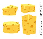 Cheese vector design illustration isolated on white background