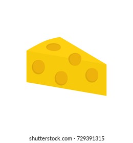 Cheese Vector Design. Cheese Slice Vector